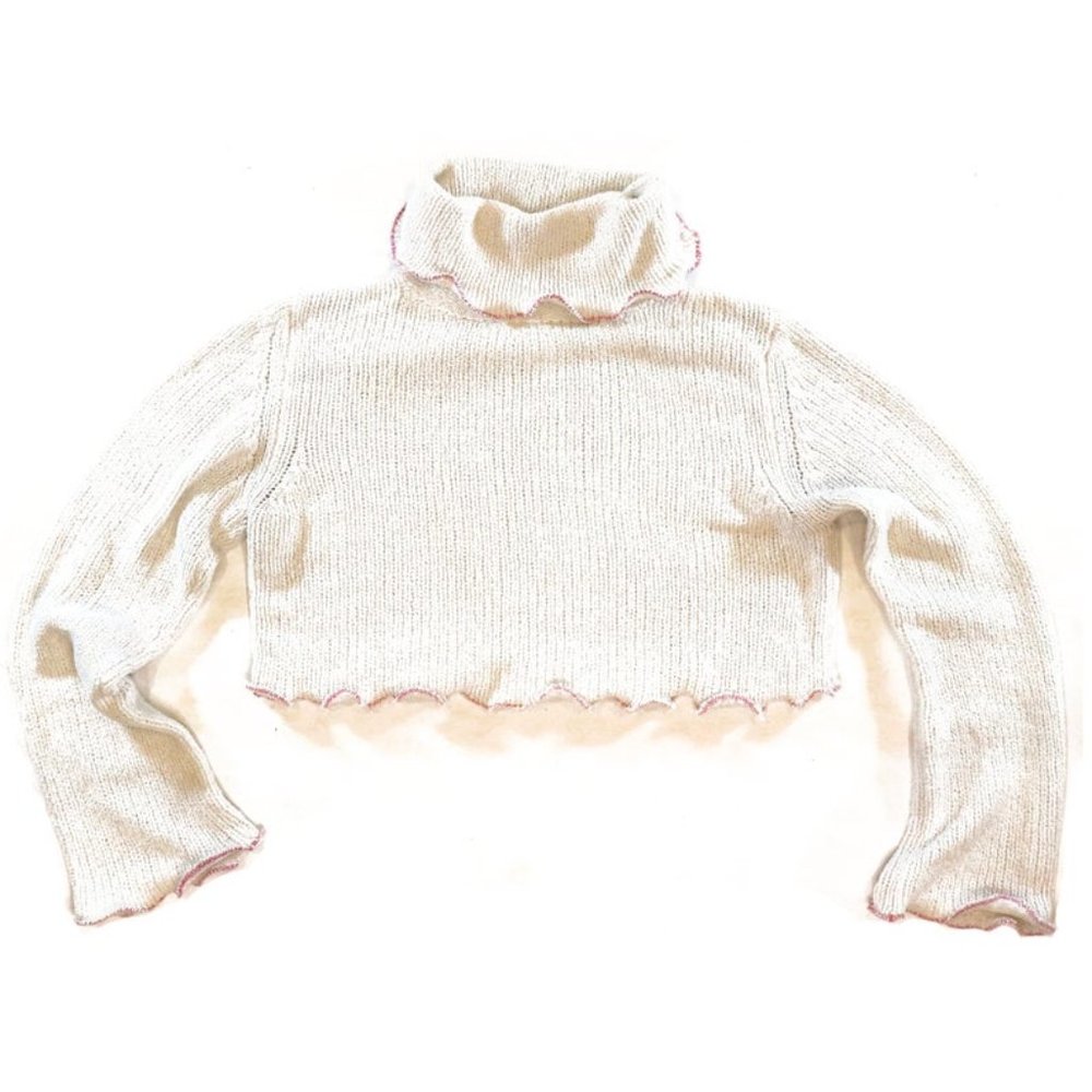 Gap Knit Sweater Re-Work - Picture 2 of 6